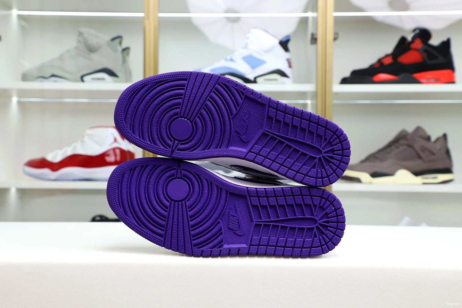 1 OG Air Court Purple Jordan High 0825